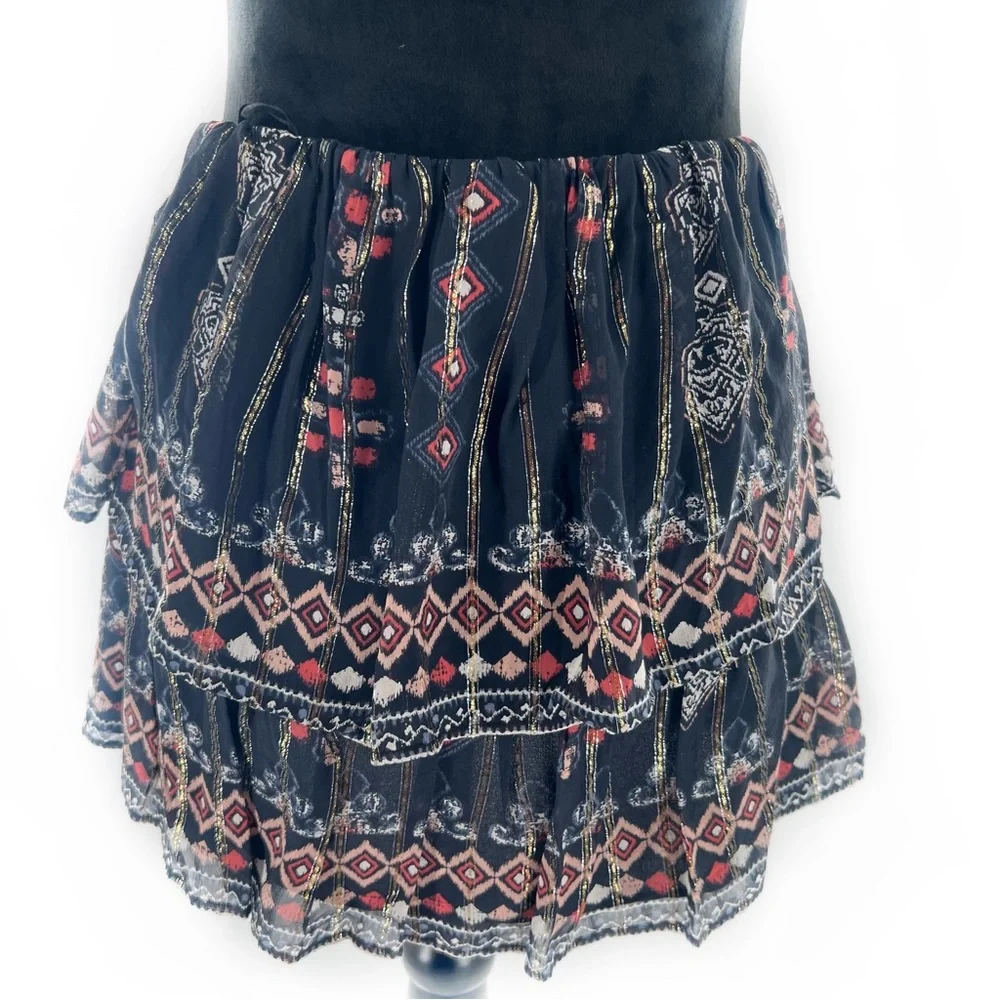 Joie multicolored silk
